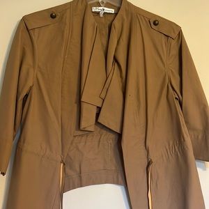 Khaki military style light jacket